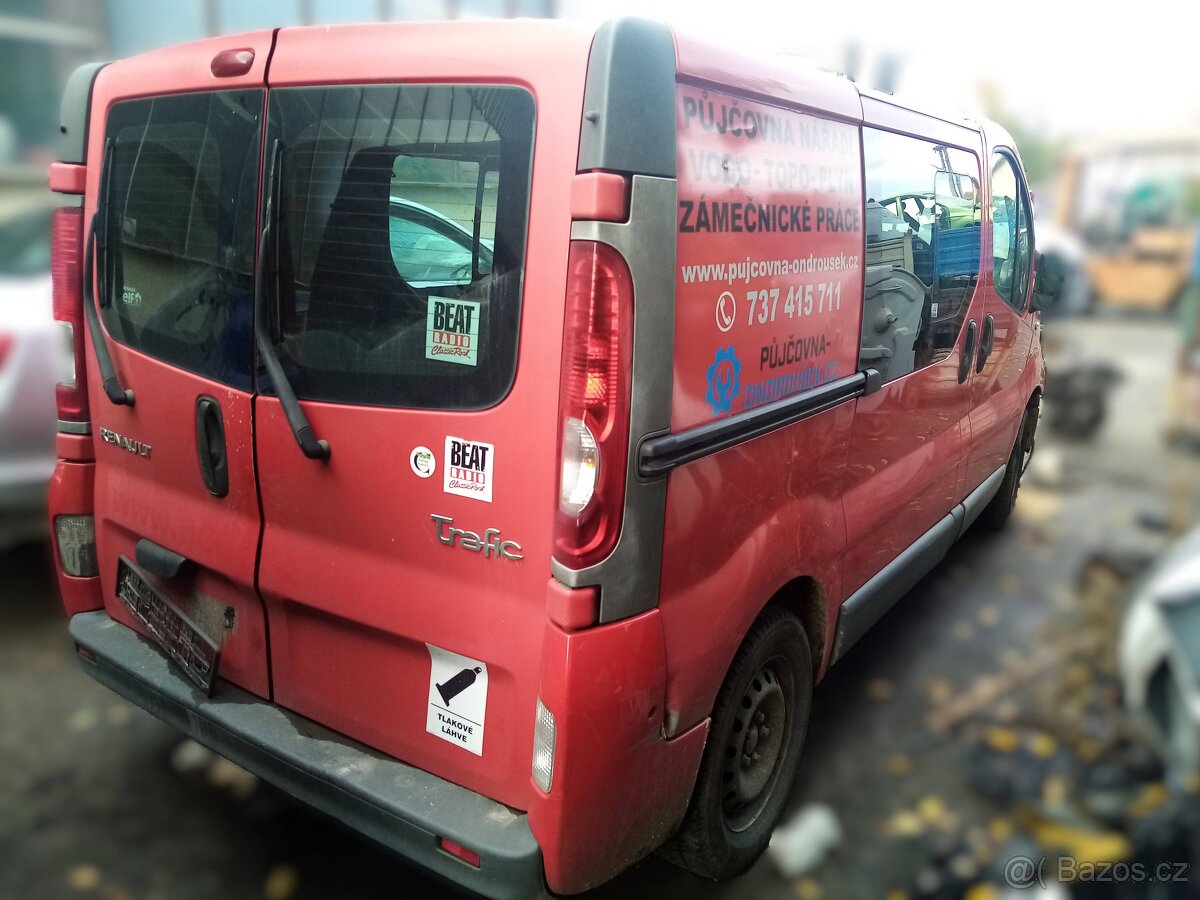 Renault Trafic II / 2 - 2.0 66 kW r.v. 2007 - 2