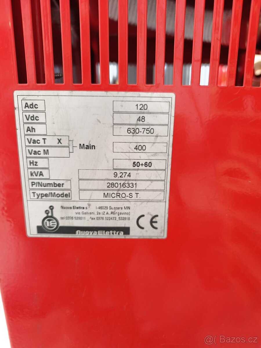 Nabíječka trakčních baterií 48V 120A - 2
