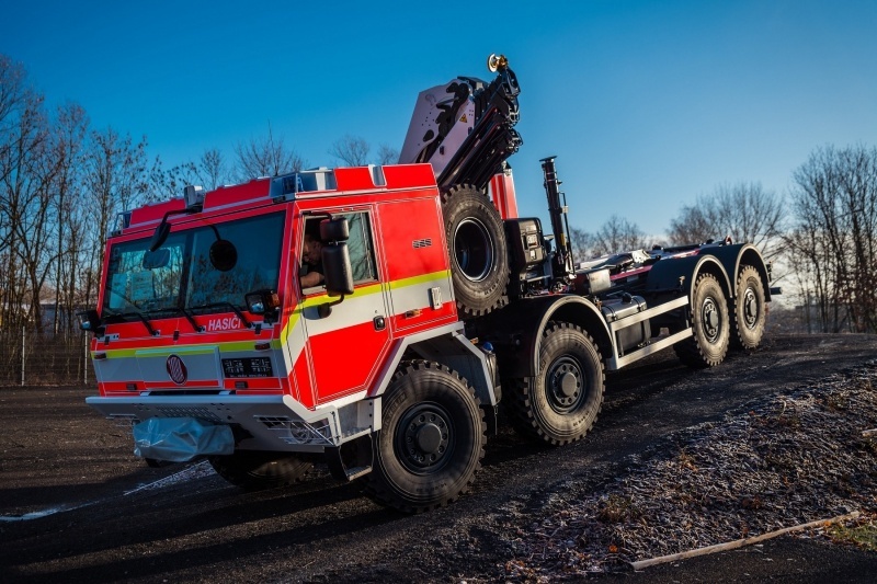 TATRA 815-7 8X8 MULTILIFT + HIAB HZS "HASIČI" - 2