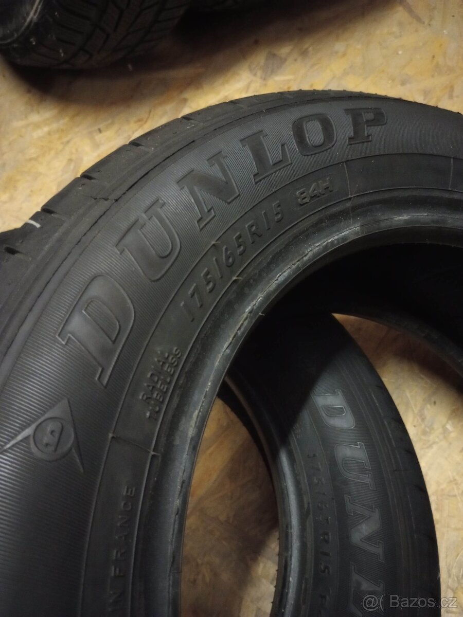 2ks letní pneu 175/65 R15 Dunlop - 2
