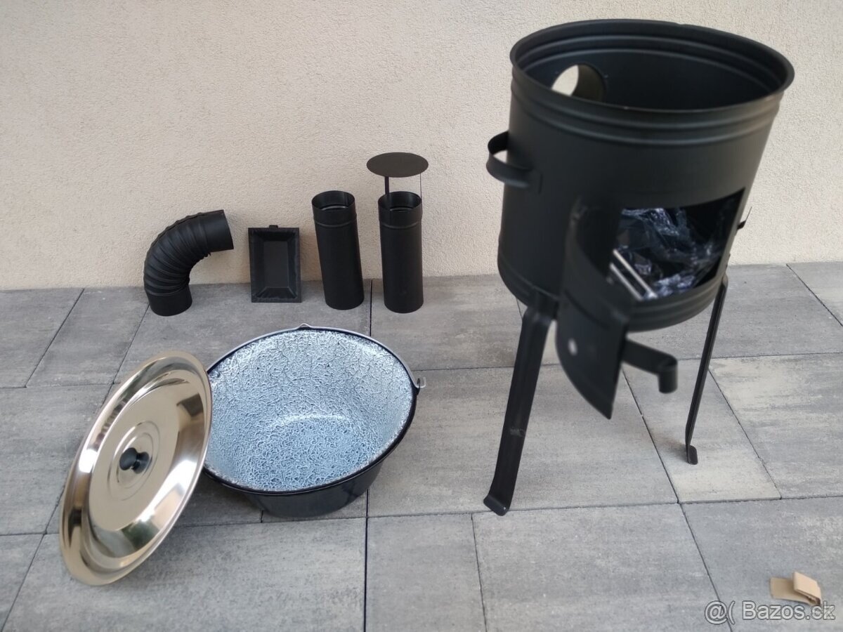 Sada kotlík + kotlina na zabijačku / guláš - 2