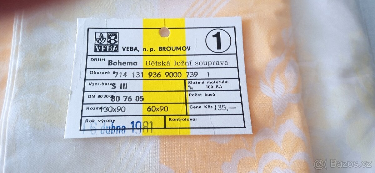 Krásné nové dětské damaškové povlečení - 2