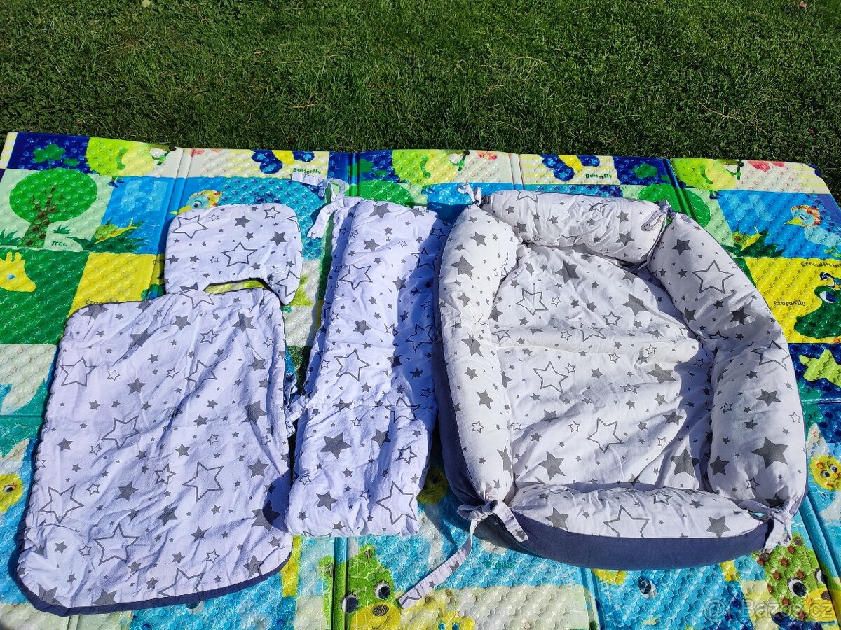 Hnízdečko, mantinel, polštářek, peřinka - 2