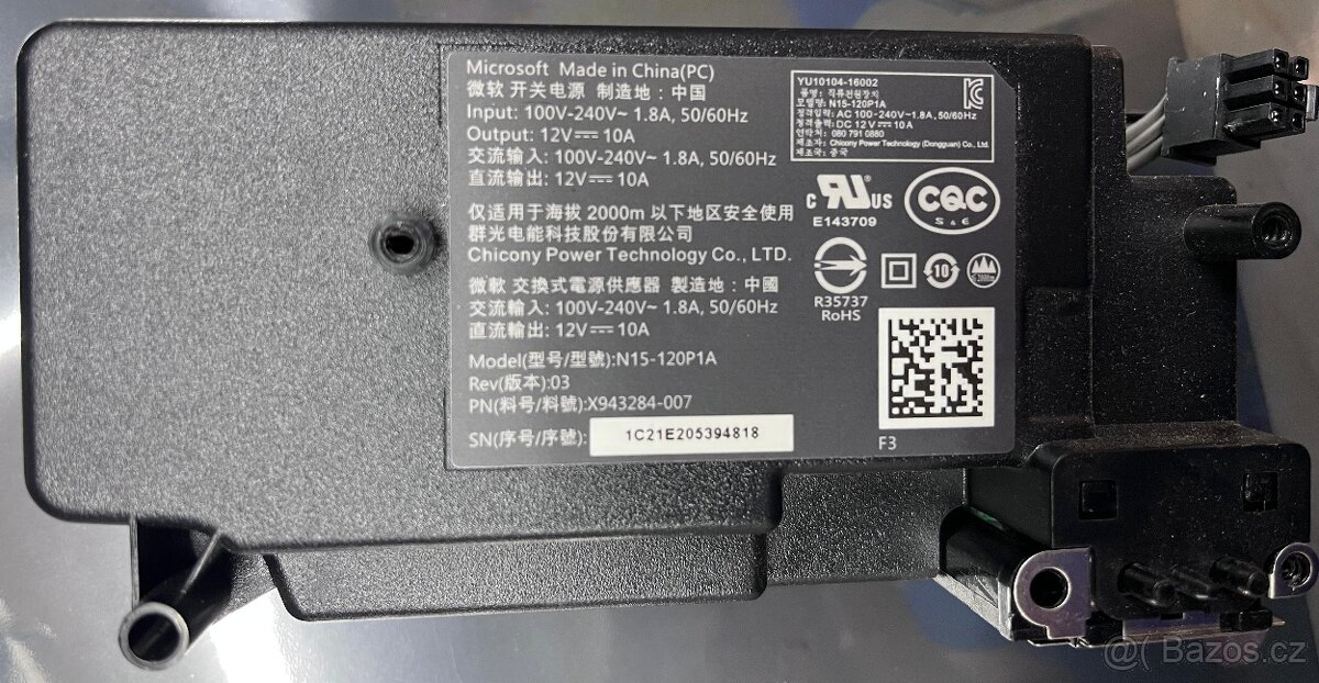 Zdroj z Xbox one S - 2