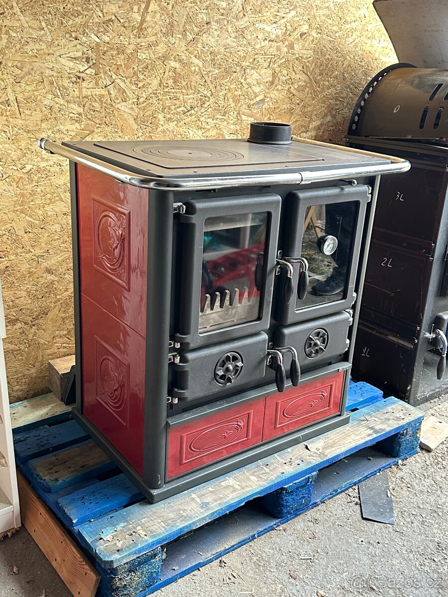 Krbová kamna - sporák a trouba La nordica Rosetta - 2