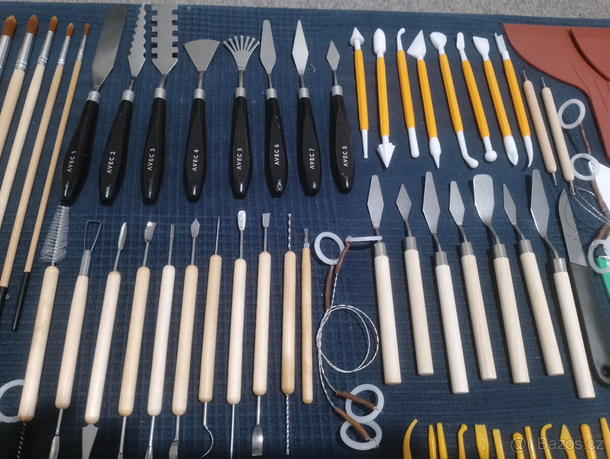 Potřeby pro hrnčířský kruh a keramiku - 2