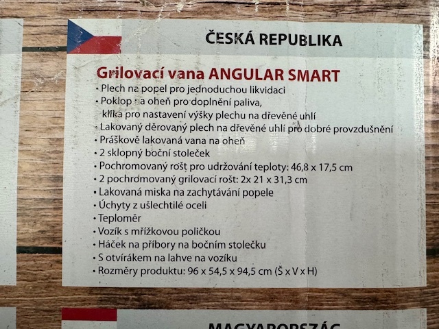 Nový zahradní gril na uhlí - 2