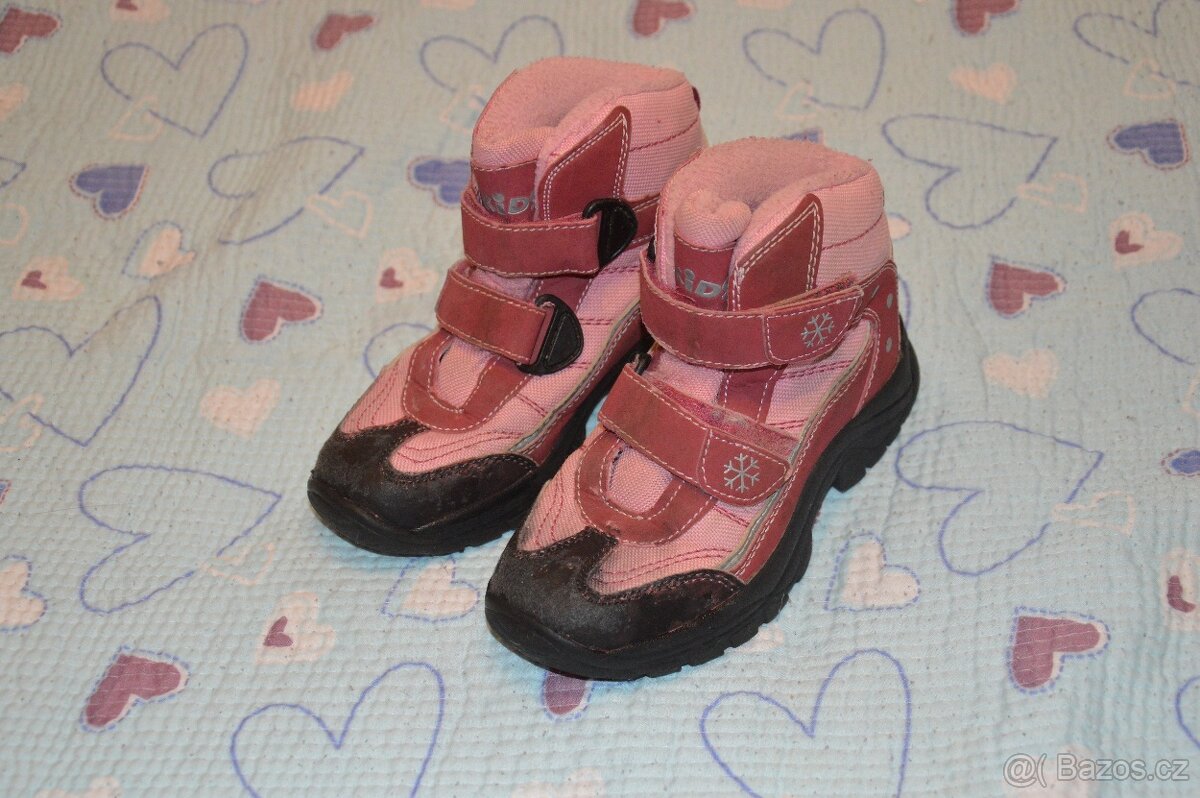 32 DZO Martes waterproof zimní kožené boty kozačky - 2