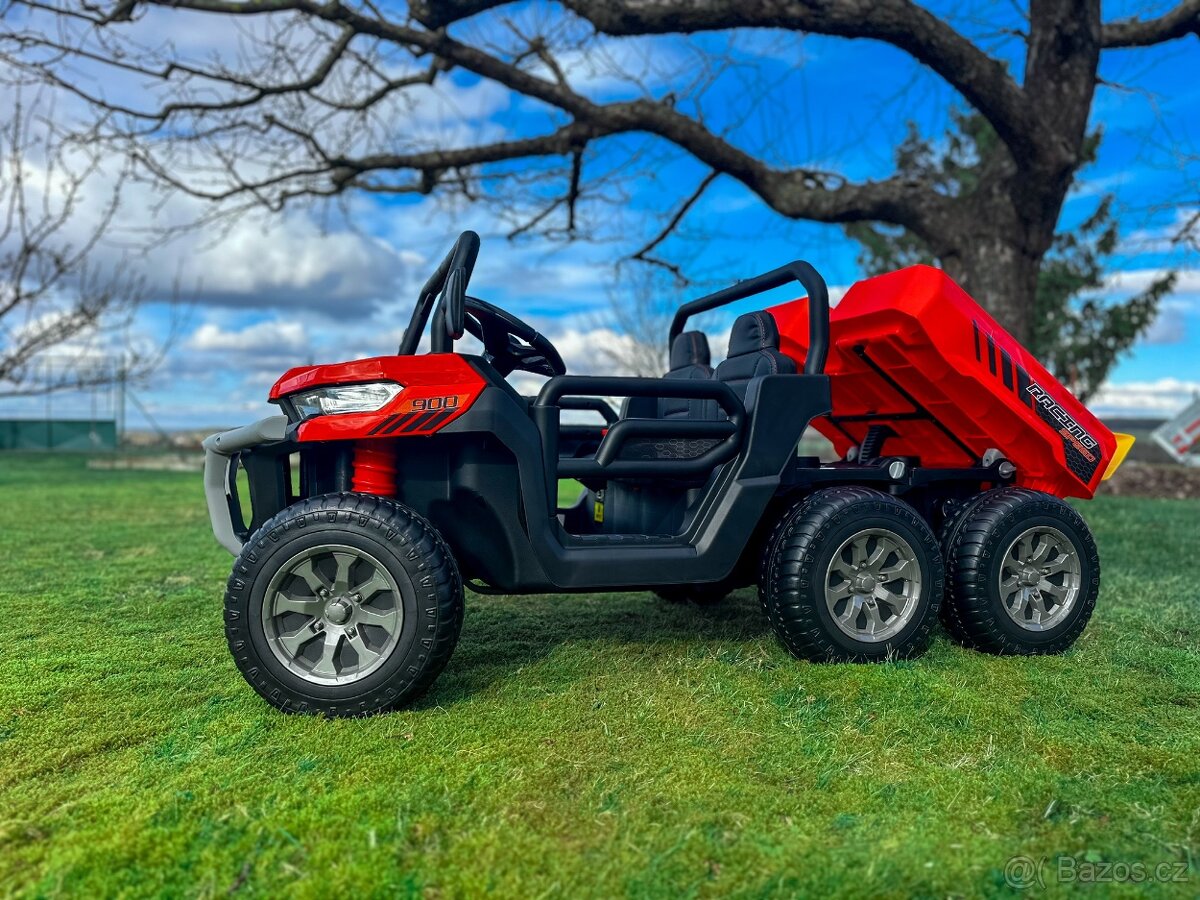 Dětská elektrická Buggy - šestikolka - pick-up 800W - 2