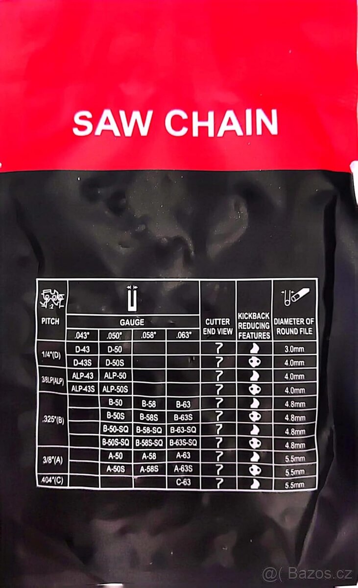 Řetěz do mini motorové pily 6'', Nový⭐ - 2