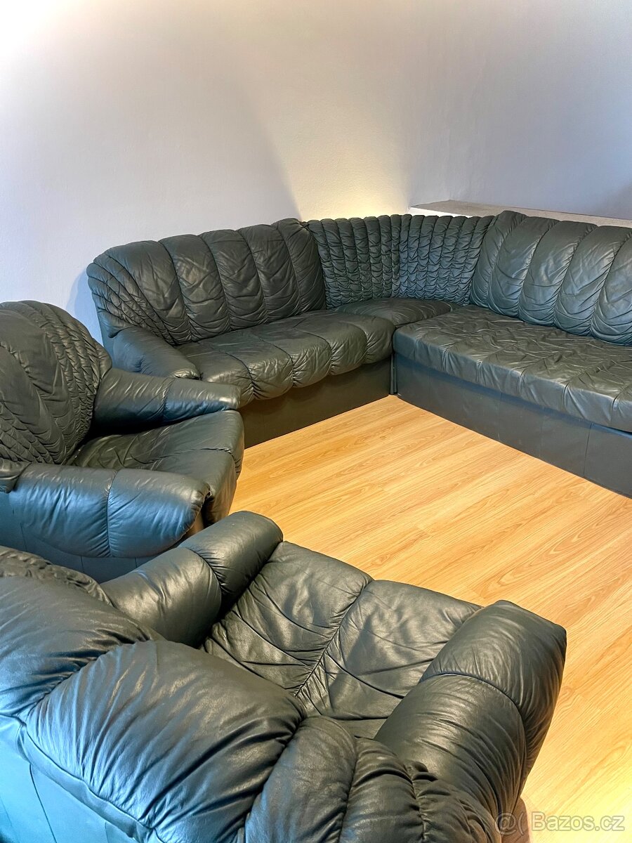 Kožená sedací souprava - 2