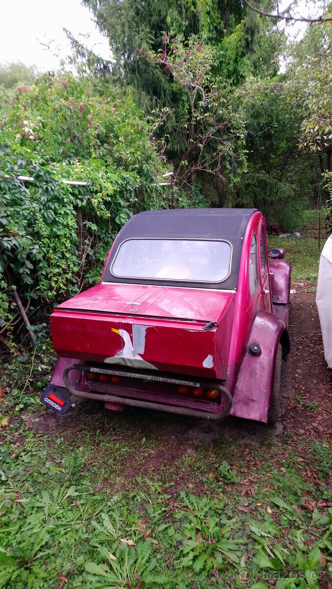 CITROEN 2CV - rychlá kachna - jediná v ČR - 2