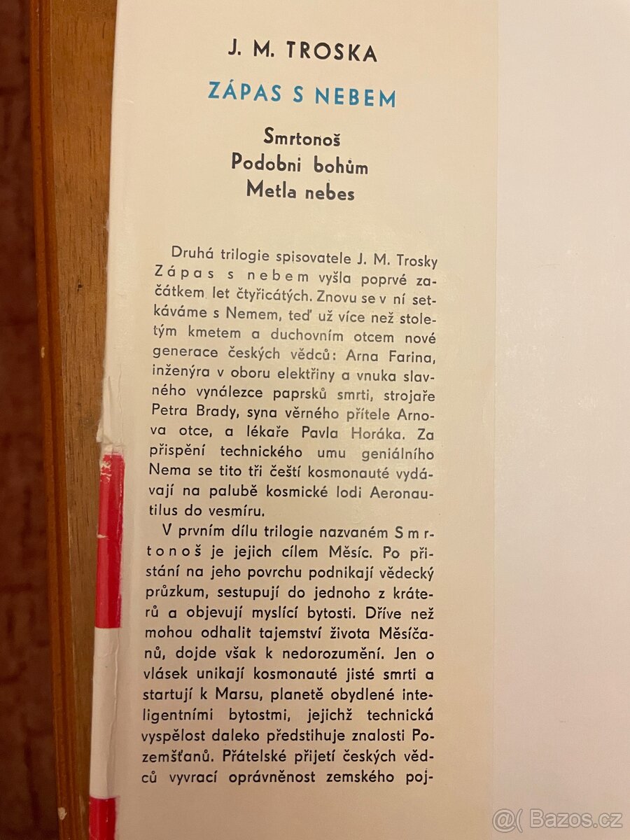 Zápas s nebem J.M.Troska - 2