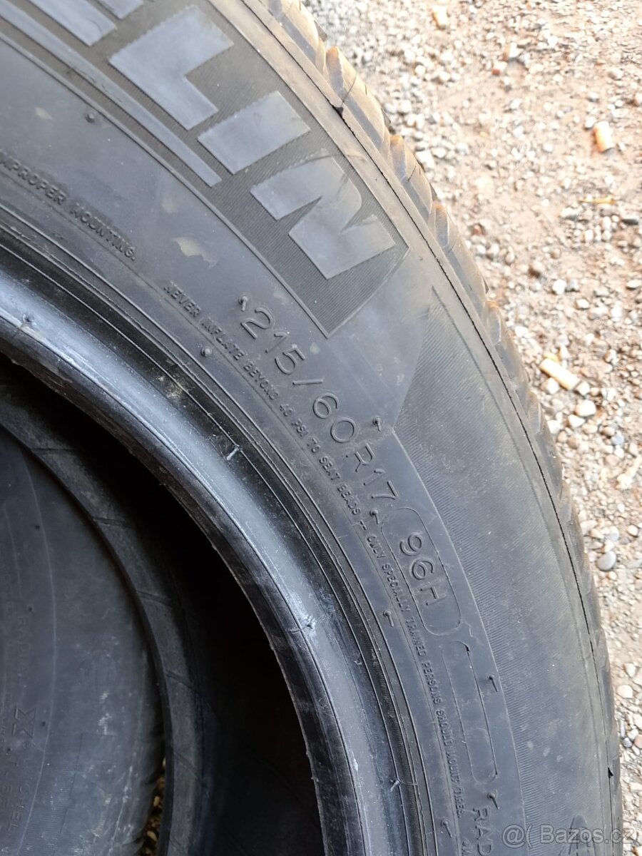 215/60/17 96h Michelin - letní pneu 2ks - 2