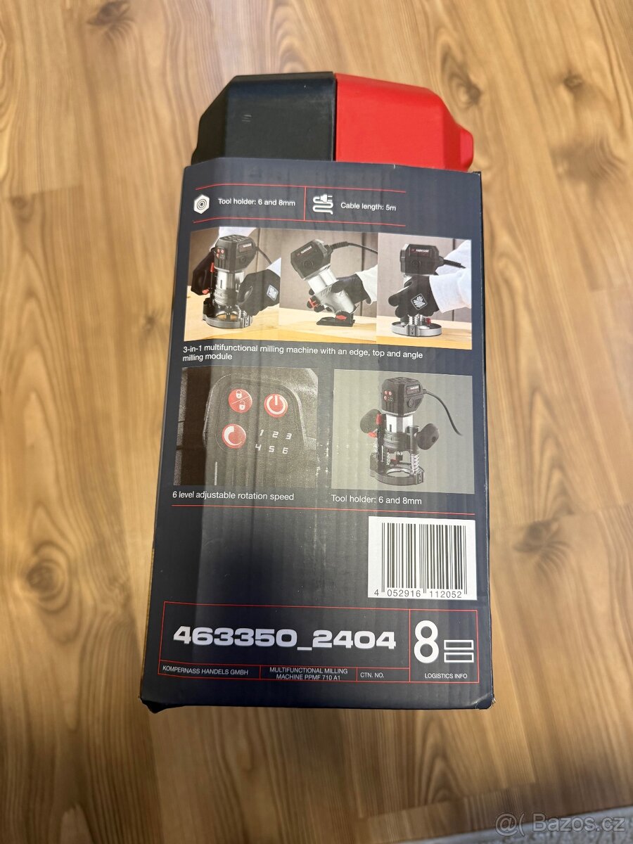 NOVÝ PARKSIDE PERFOMANCE Multifunkční fréza 3v1 PMMF 710 A1 - 2