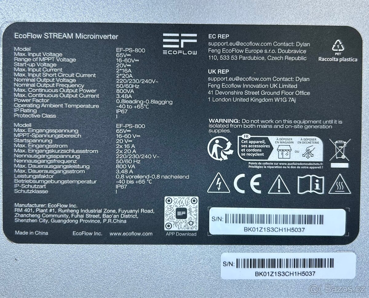 ECOFLOW Mikrostřídač STREAM Microinverter - 2