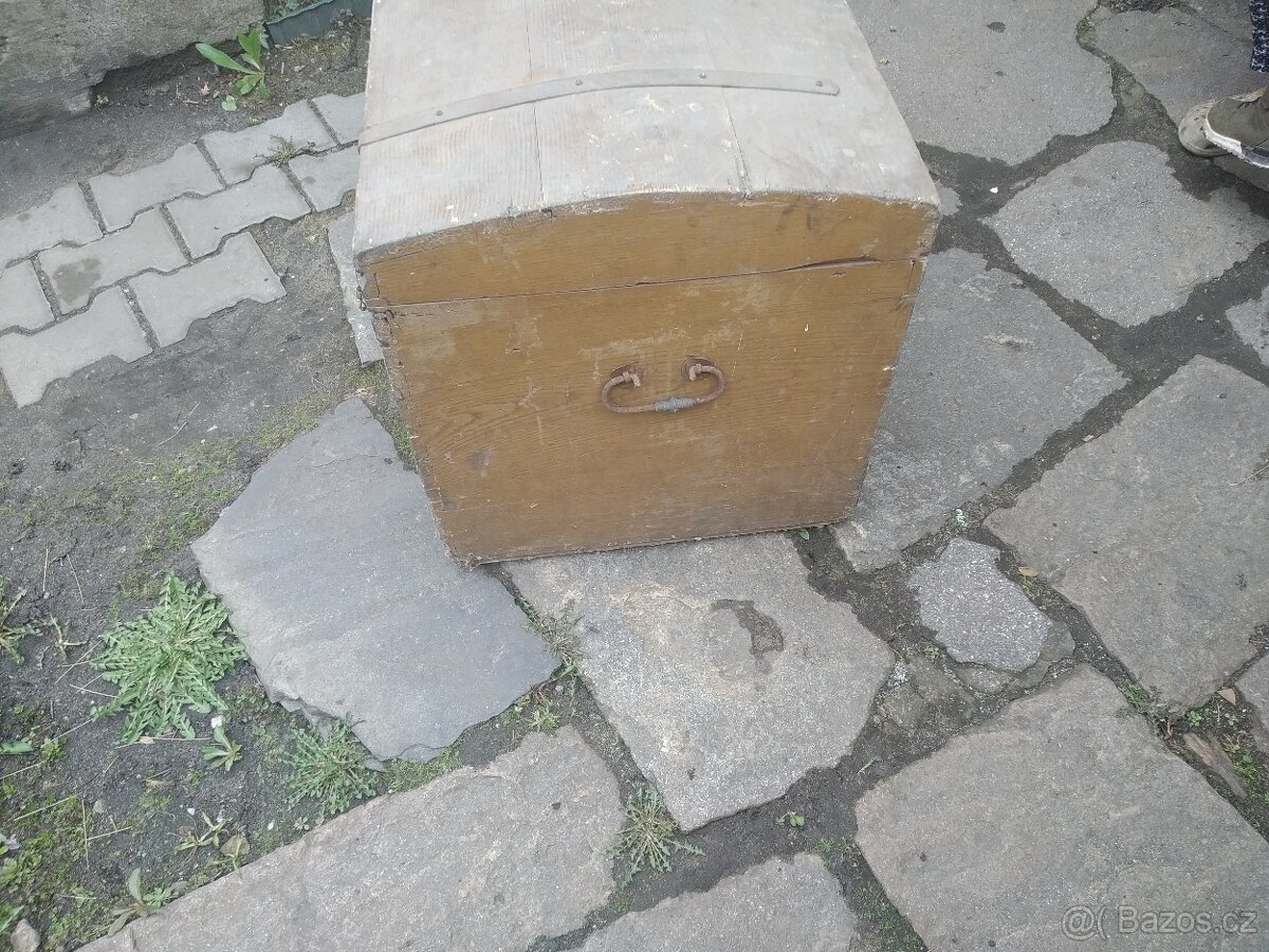 Hnědý lodní kufr - 2