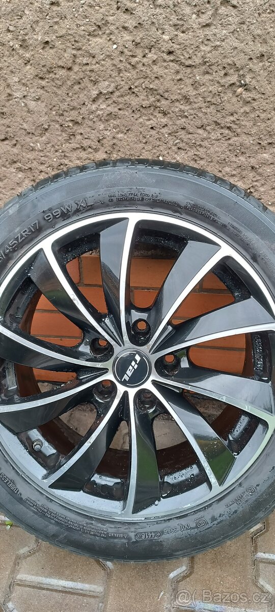 Letní alu+pneu BMW 245/45/17 - 2