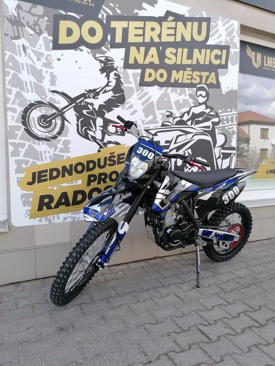 Pitbike Killer 300cc 21x18 modrá - 2