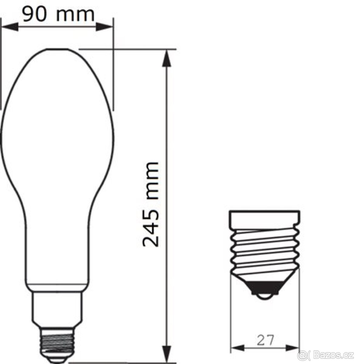 LED žárovka TForce Core LED HPL 26W - 2
