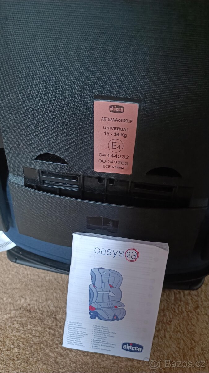 Chicco Oasys 2/3 15-36kg - 2