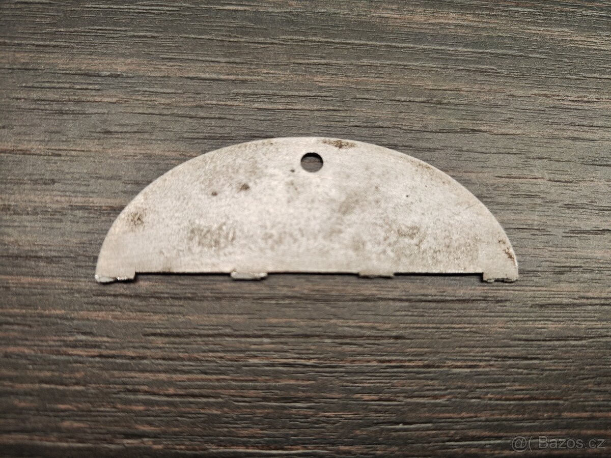 ID vojenská osobní známka Wehrmacht 5./Türk. Arb.. Btl. Frw. - 2