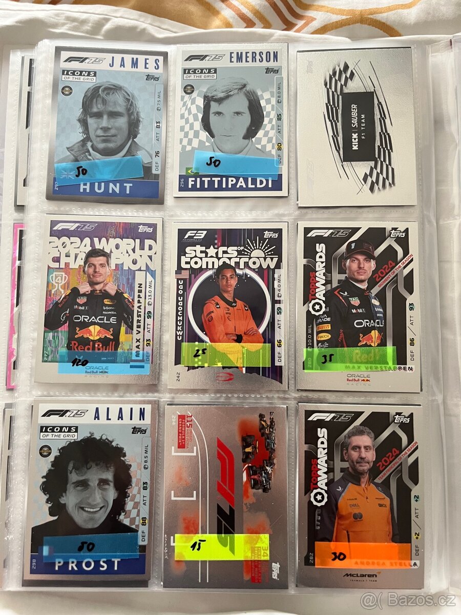 F1 Topps Turbo Attax 2025 sběratelské karty - 2