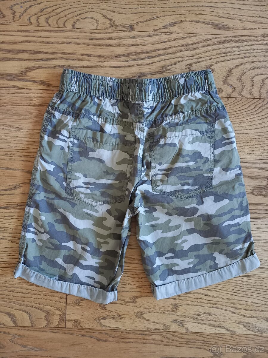 Kraťasy/šortky maskáč Y.F.K. 134/140 - 2