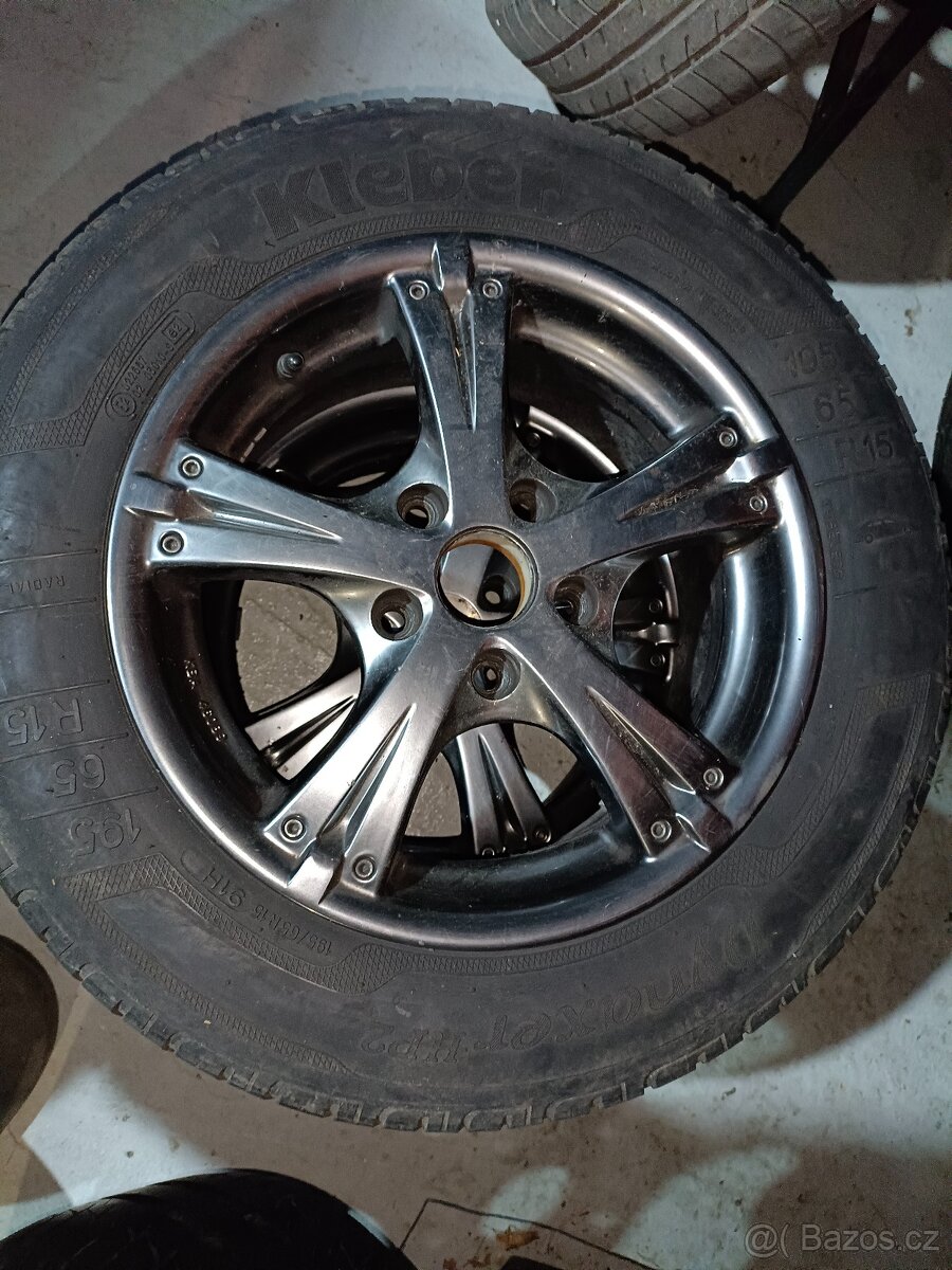 Prodám ALU kola 15" 5x112 - 2