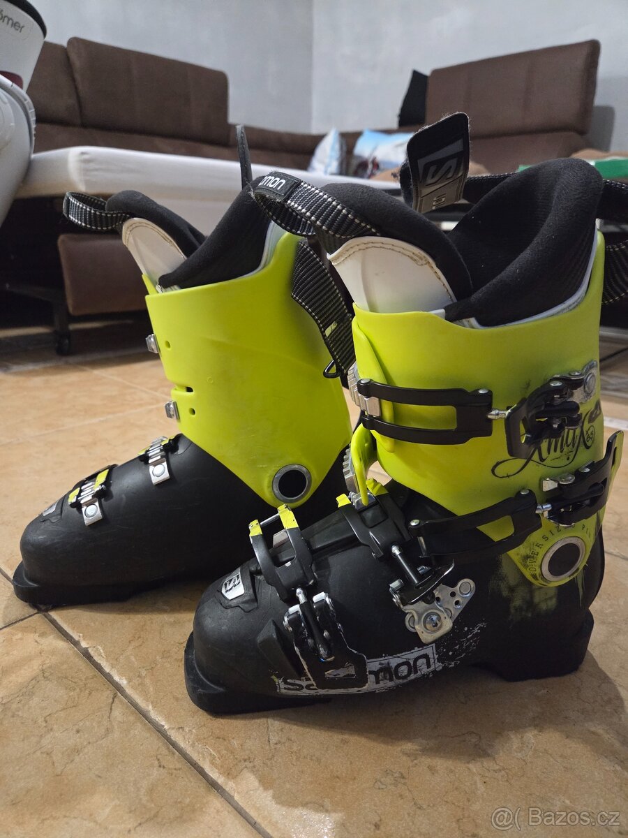 Dětské lyžáky Salomon, stélka 24 cm - 2