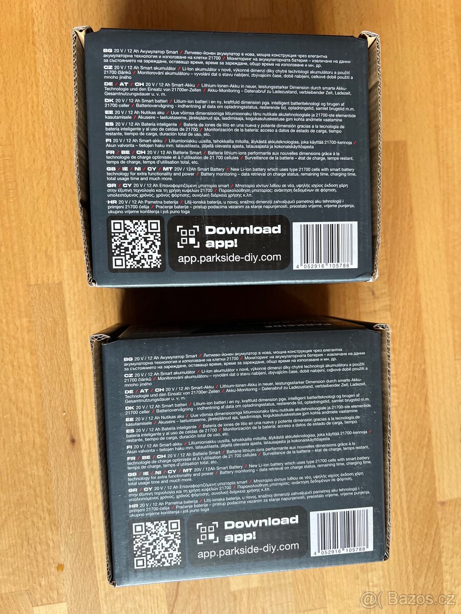 Parkside 20V 12 Ah (mám 3 ks) - 2