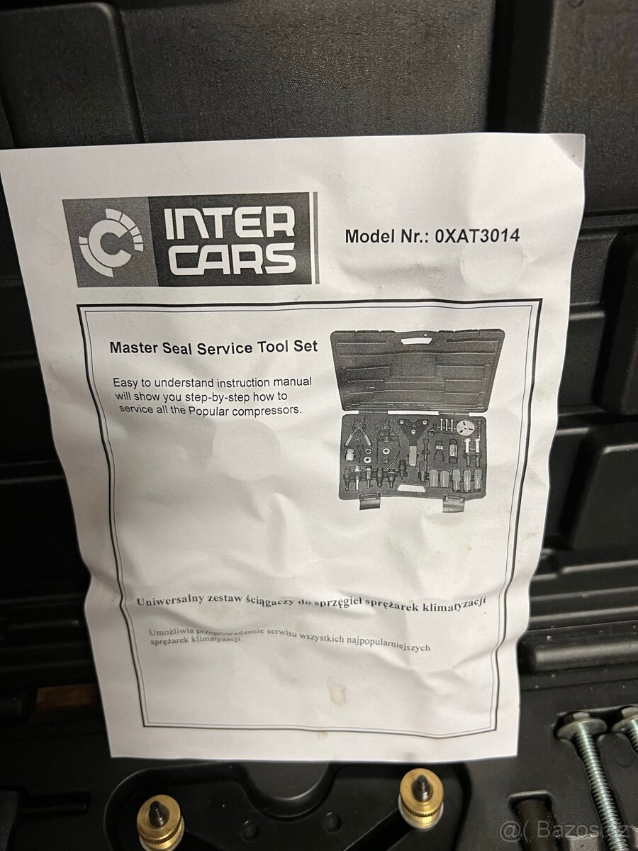 UNIVERZÁLNÍ SADA PRO DEMONTÁŽ SPOJEK KOMPRESORU KLIMATIZACE - 2