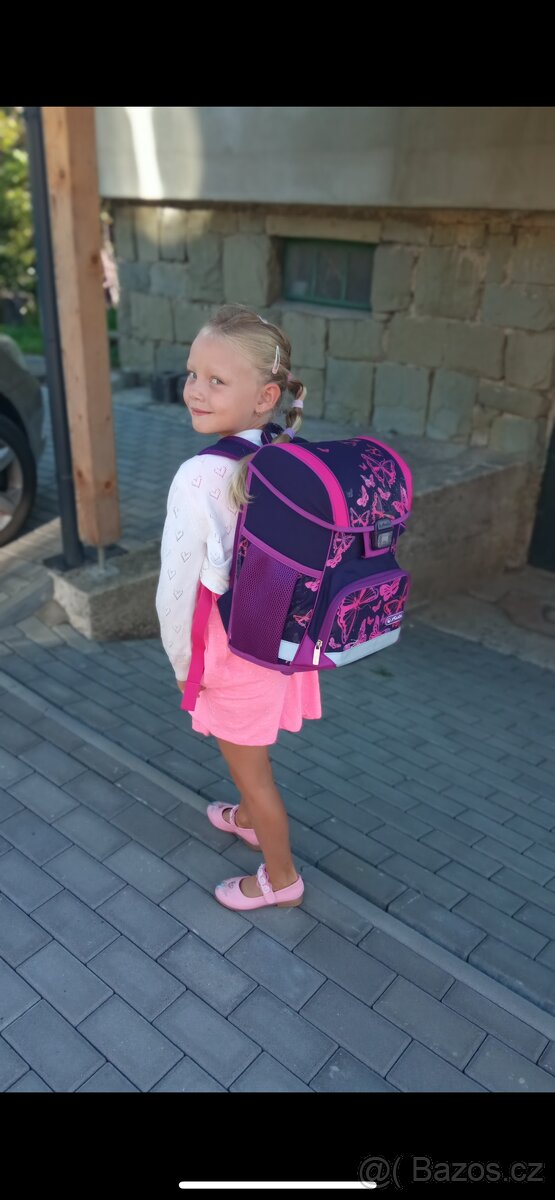 Školní dívčí aktovka-NOVÁ - 2