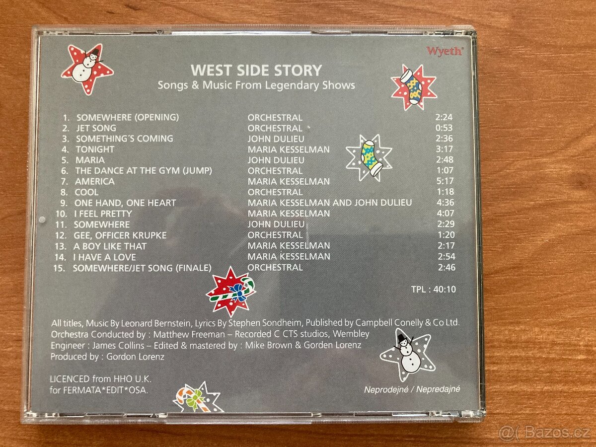 CD - Muzikál West Side Story - 2