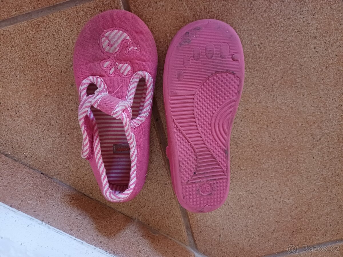 Bačkory - velikost 26-27 - 2