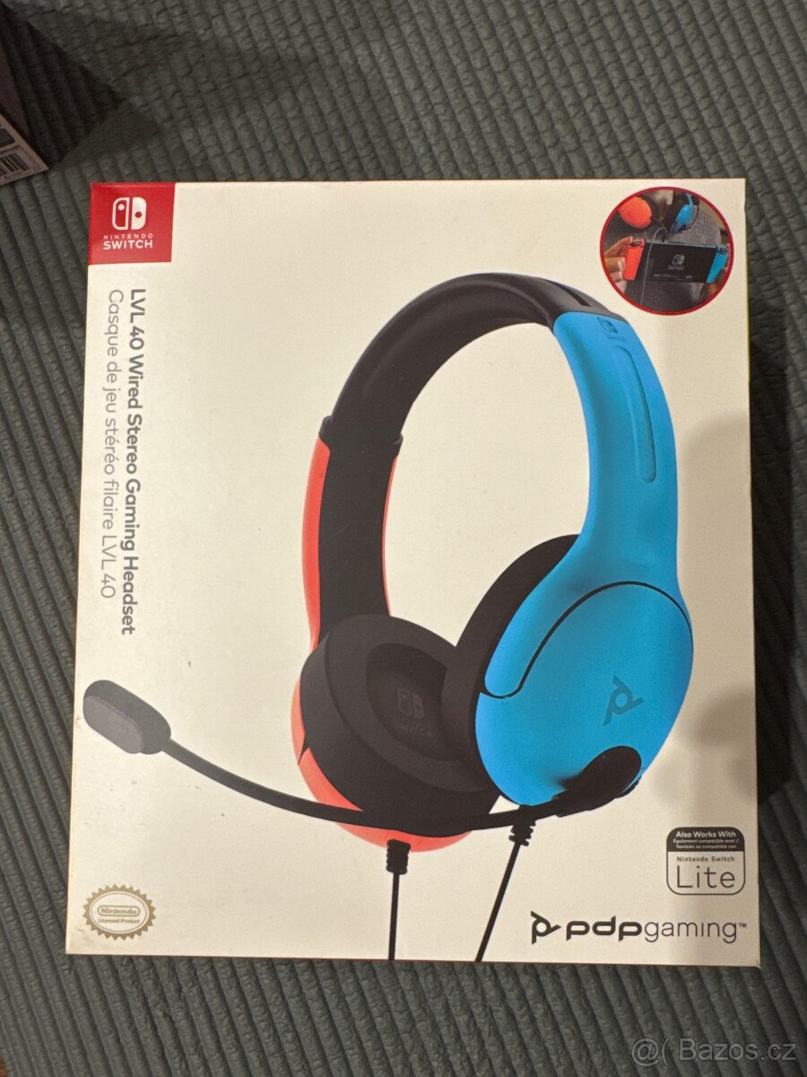 🎧 Herní sluchátka PDP Airlite Neon Pop – Switch/PC - 2