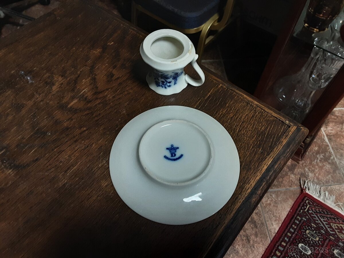 Cibulkový svícen s talířkem - 2