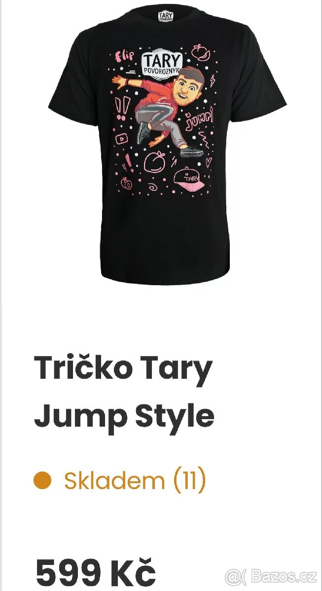 Prodám dětské trička nové Tary - 2