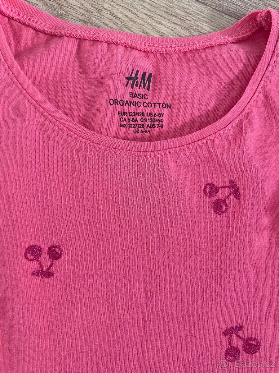 Letní šaty-vel.122/128 - 2