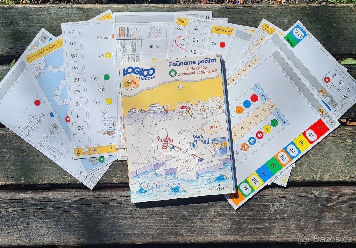 Cvičná deska - Logico Piccolo rámeček + karty - 2