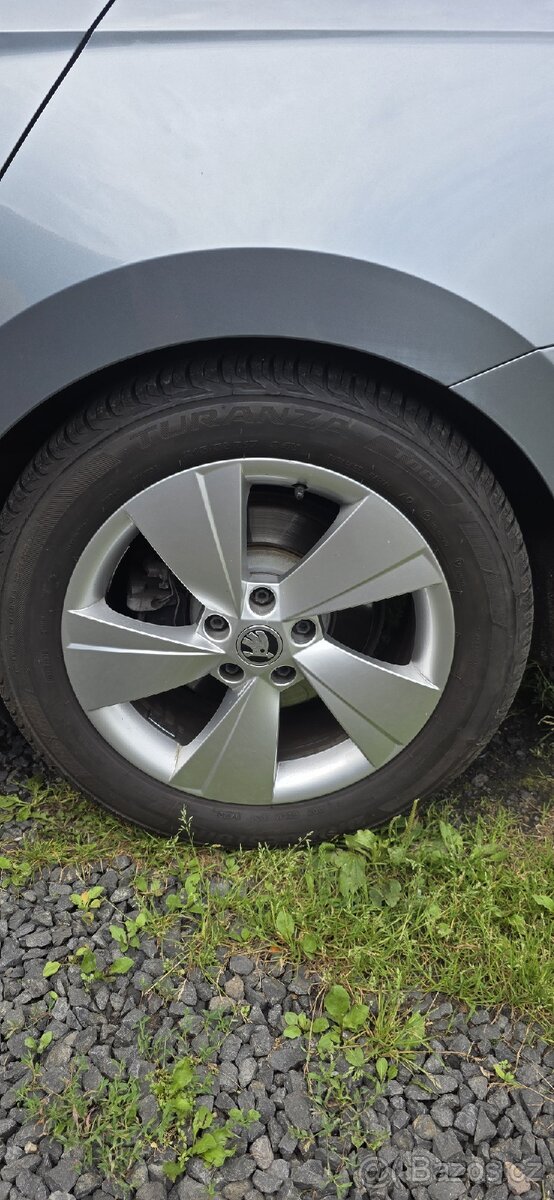 Alu kola škoda superb lll r17 - 2