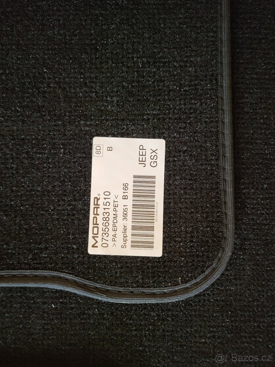 Textilní autokoberce Jeep Renegate - 2