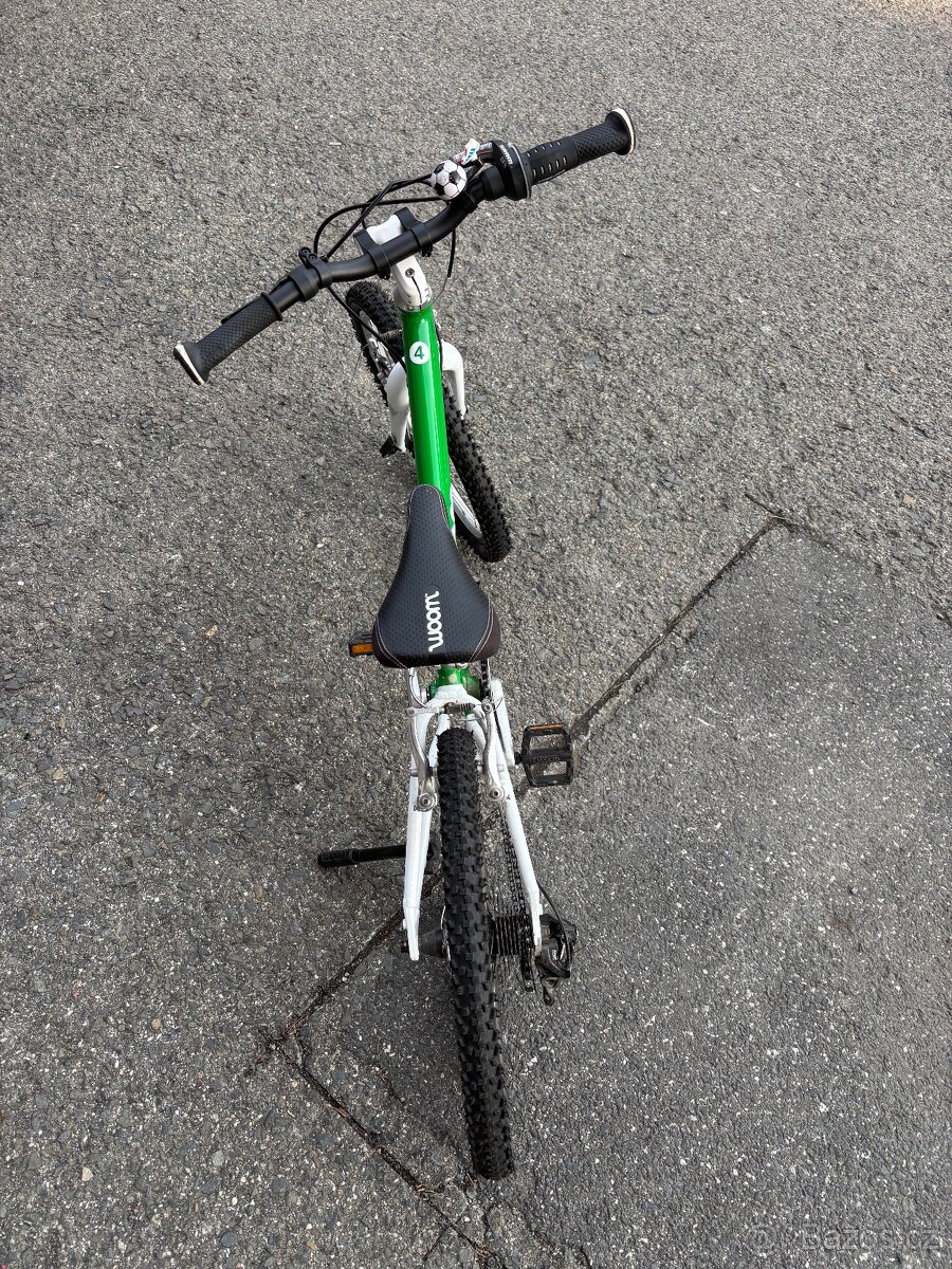 Dětské kolo woom 4 zelené - 2