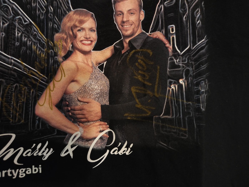 Podepsané tričko triko Stardance Gábi & Márty - 2