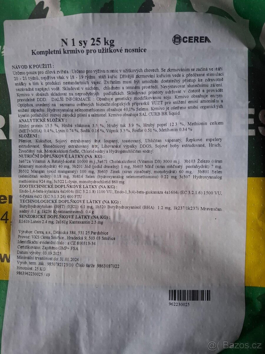 Směs pro nosnice - 2