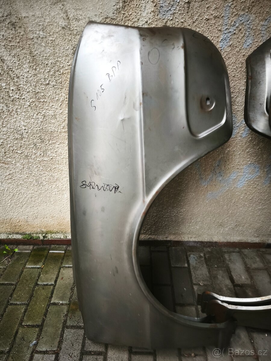 Nové blatníky ŠKODA 105-120 - 2