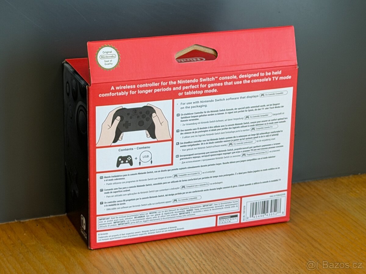 Nintendo Switch Pro Controller - NOVÝ - 2