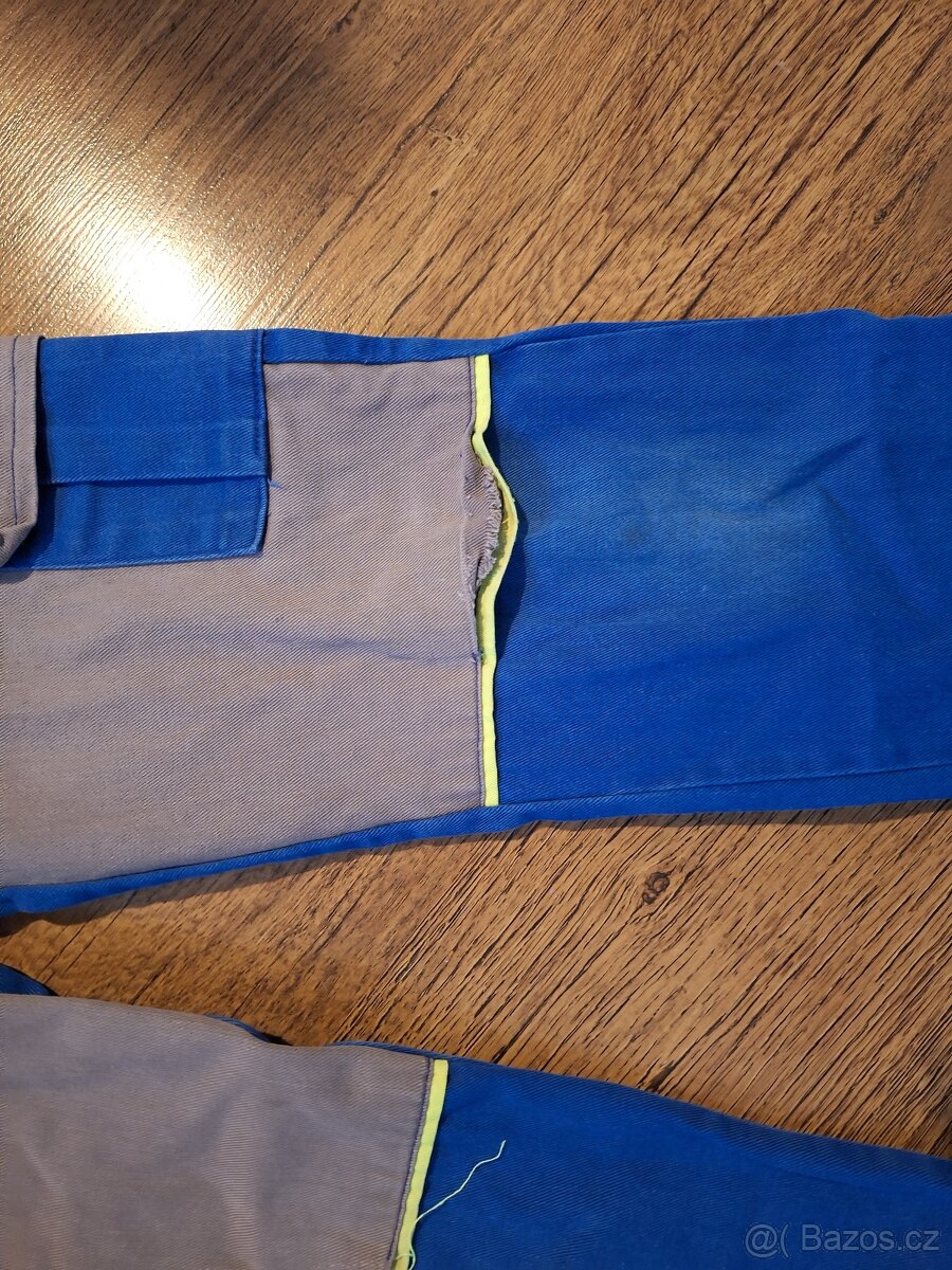 Dětské montérky s laclem vel. 128 - 2
