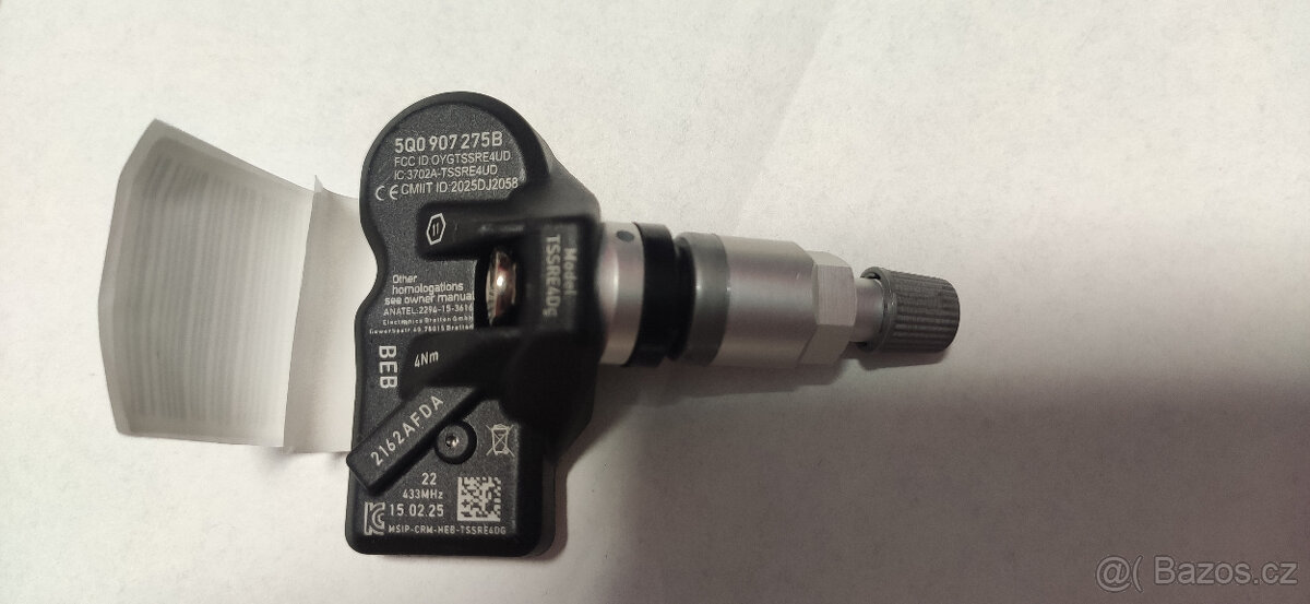 TPMS Senzory tlaku pneu Škoda, VW