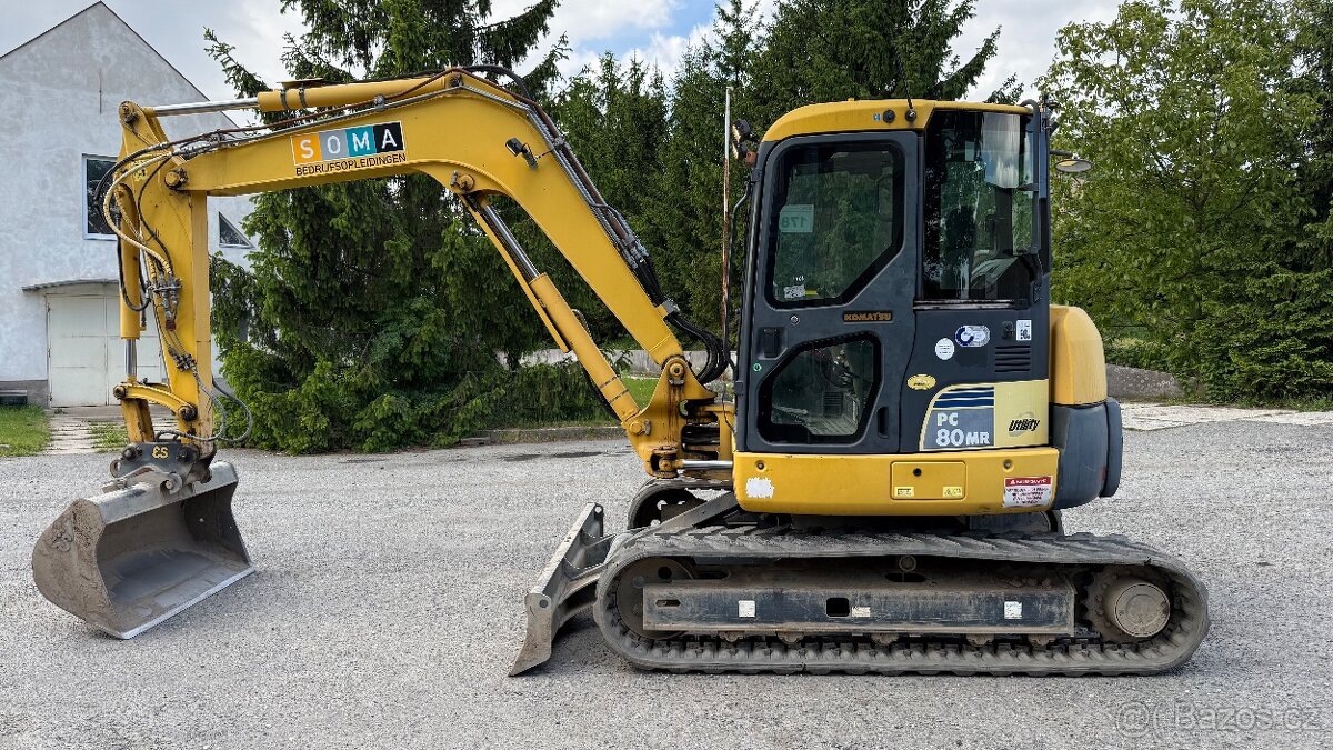 Pásové rypadlo Komatsu PC 80-3 - 2